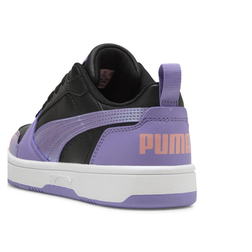 Foto 3 pulgar | Tenis Puma Rebound V6 Lo Blurry Dream Jr Para Niña Negro