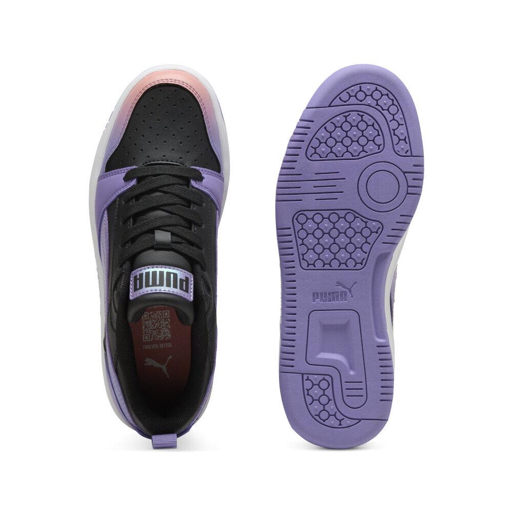 Foto 5 pulgar | Tenis Puma Rebound V6 Lo Blurry Dream Jr Para Niña Negro