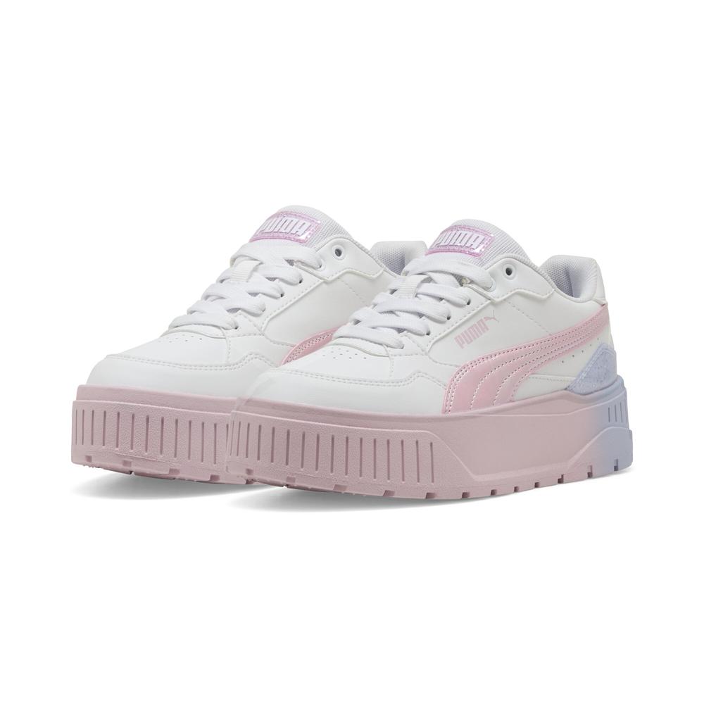Foto 3 | Tenis Puma Karmen Ii Idol Blurry Dreams Jr Para Niña Blanco