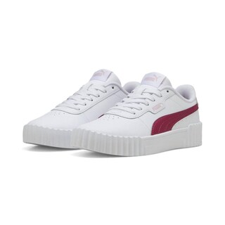 Foto 3 | Tenis Puma Carina 3.0 Jr Para Niña Fucsia