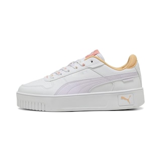 Foto 1 | Tenis Puma Carina Street Lacely Jr Para Niña Blanco
