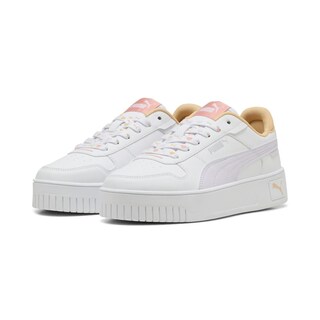 Foto 3 | Tenis Puma Carina Street Lacely Jr Para Niña Blanco