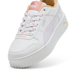 Foto 4 | Tenis Puma Carina Street Lacely Jr Para Niña Blanco