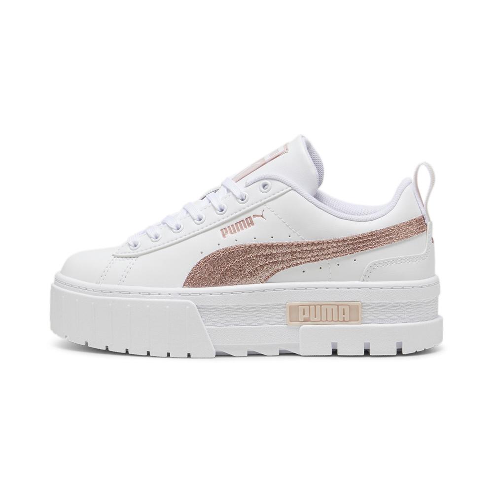 Foto 2 pulgar | Tenis Puma Mayze Glitter Jr Para Niña Blanco