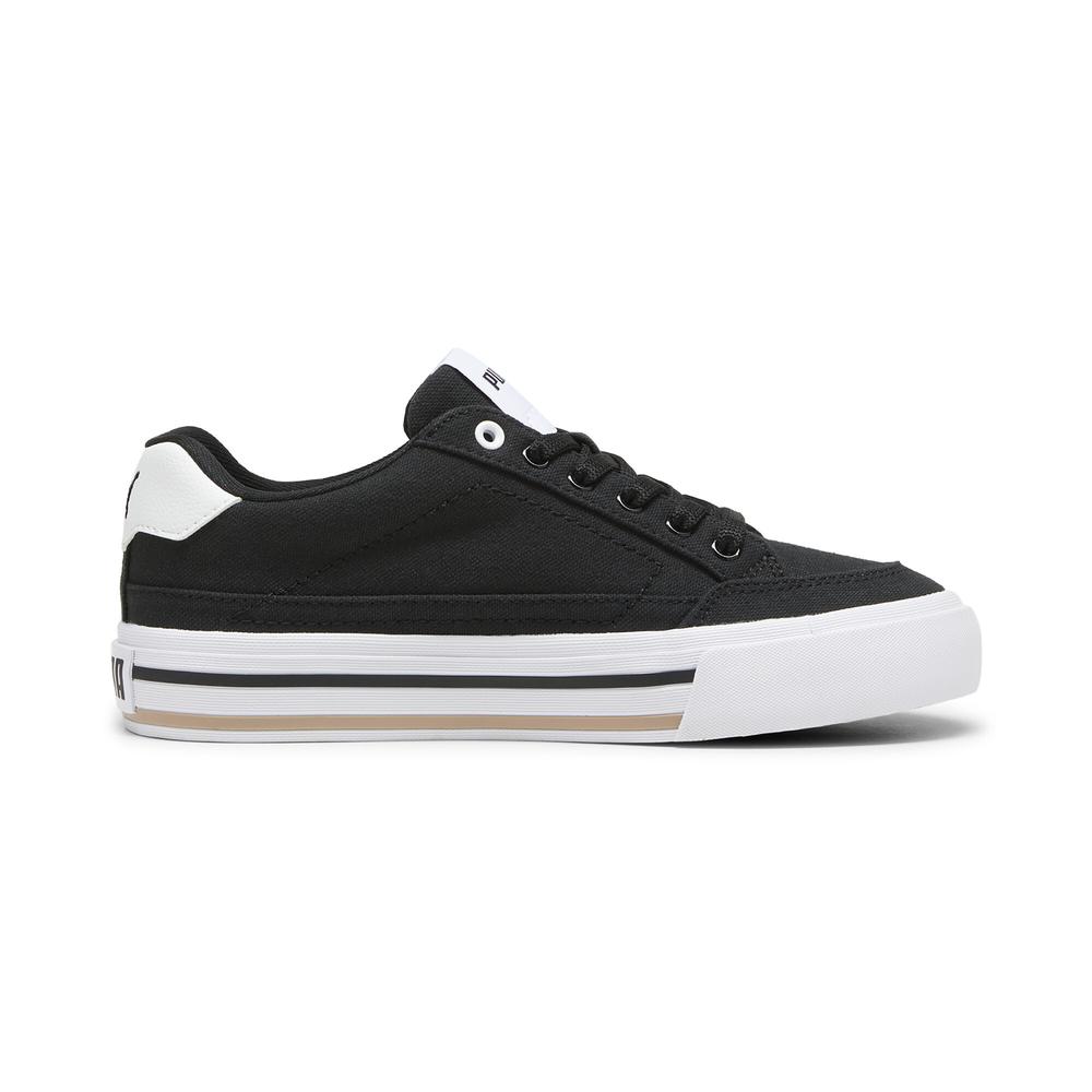 Foto 2 | Tenis Puma Court Classic Vulc Formstrip Jr Para Niña Negro