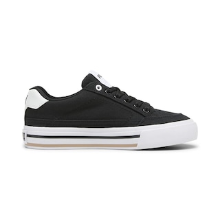 Foto 2 | Tenis Puma Court Classic Vulc Formstrip Jr Para Niña Negro
