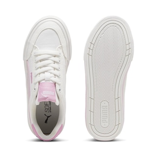 Foto 6 | Tenis Puma Court Classic Vulc Formstrip Jr Para Niña Blanco