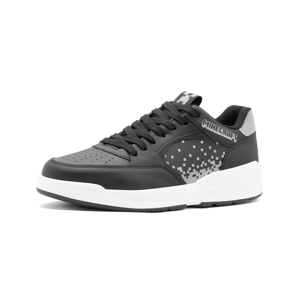 Foto 5 pulgar | Tenis Urbano Moda Minercraft Creeper Pixelado Comodo Negro Negro