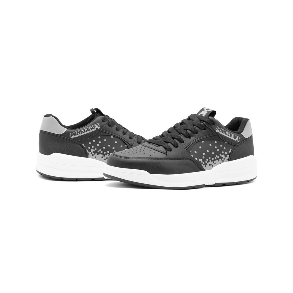 Foto 6 pulgar | Tenis Urbano Moda Minercraft Creeper Pixelado Comodo Negro Negro