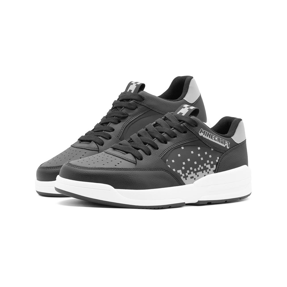 Foto 7 pulgar | Tenis Urbano Moda Minercraft Creeper Pixelado Comodo Negro Negro