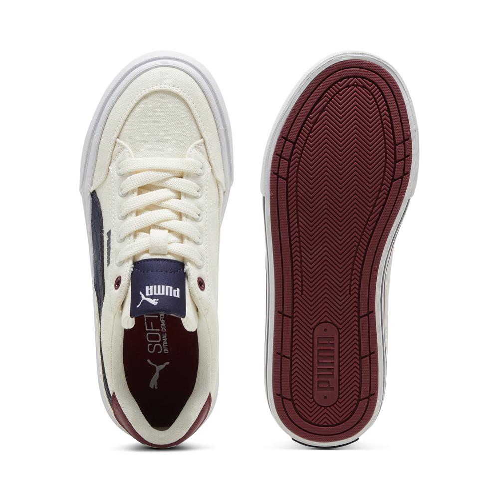 Foto 6 | Tenis Puma Court Classic Vulc Formstrip Jr Para Niña Beige