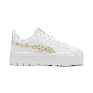 Foto 2 | Tenis Puma Mayze Wild Jr Para Niña Dorado