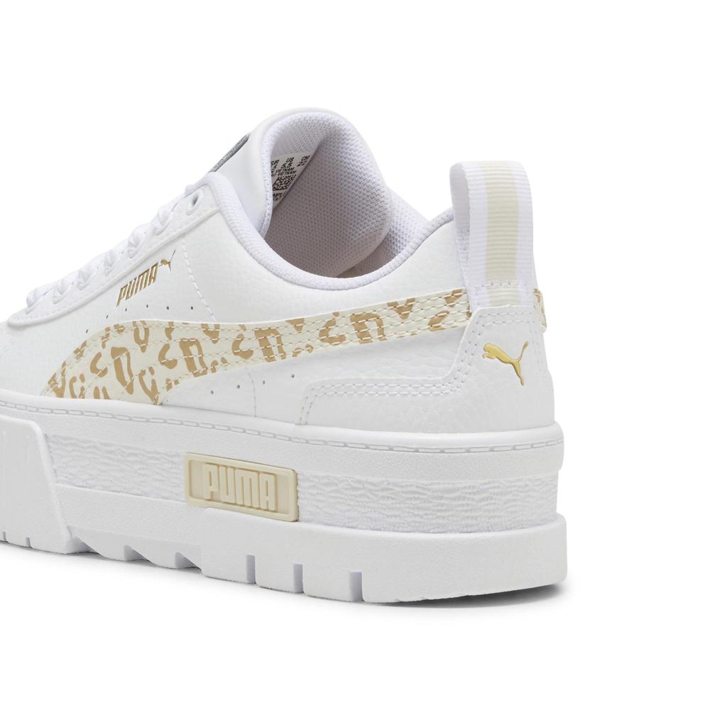 Foto 5 | Tenis Puma Mayze Wild Jr Para Niña Dorado