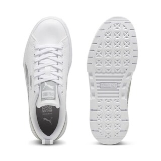 Foto 4 | Tenis Puma Mayze Glitter Jr Para Niña Plateado