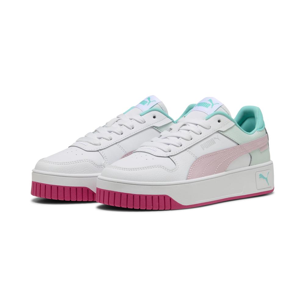Foto 4 pulgar | Tenis Puma Casual Carina Street Para Niña Turquesa
