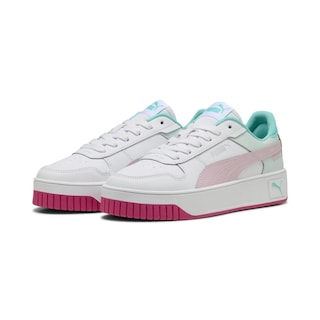 Foto 3 | Tenis Puma Casual Carina Street Para Niña Turquesa
