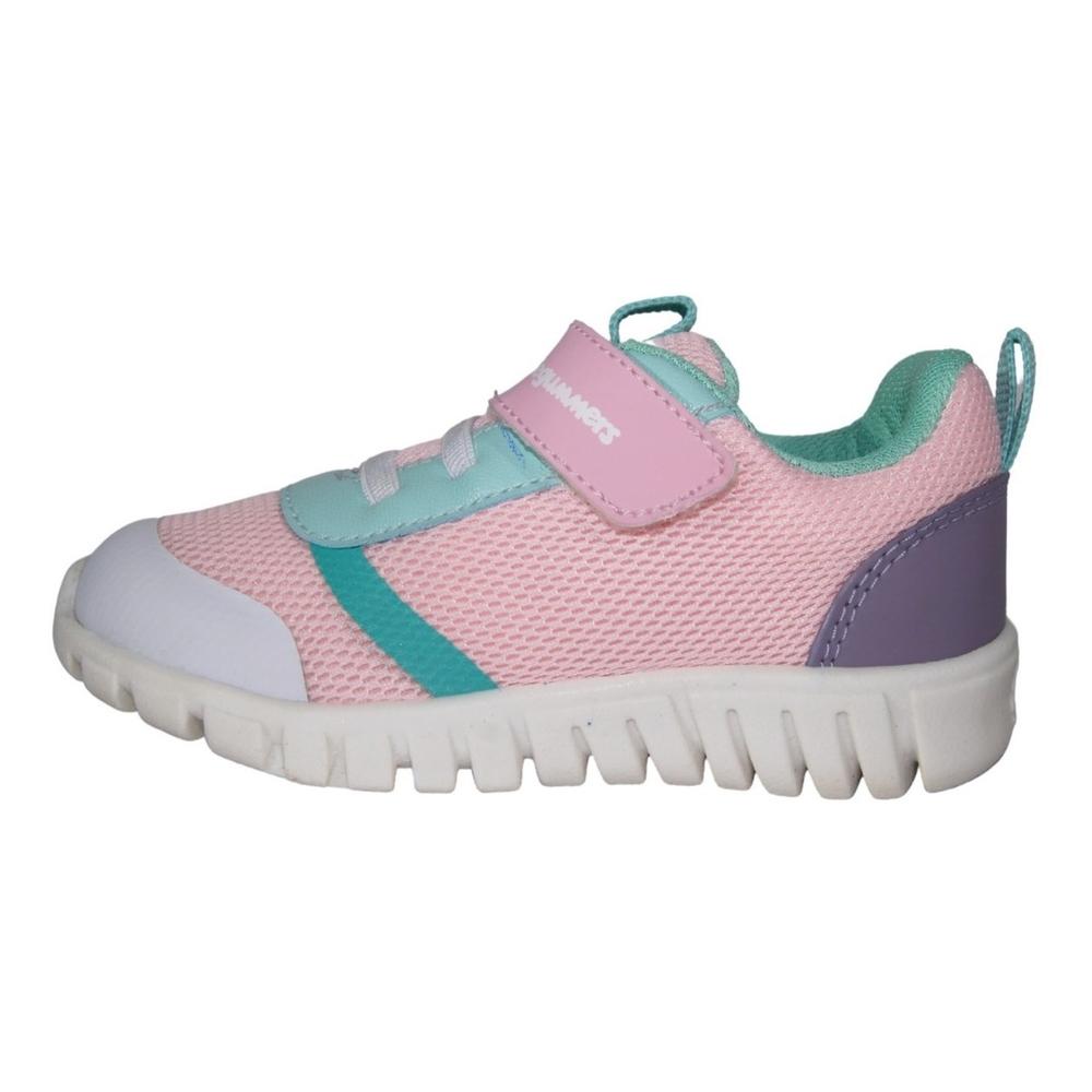 Foto 3 pulgar | Tenis Bubble Gummers Choclo Moda Limit Rosa Menta 13-19 Rosa Claro