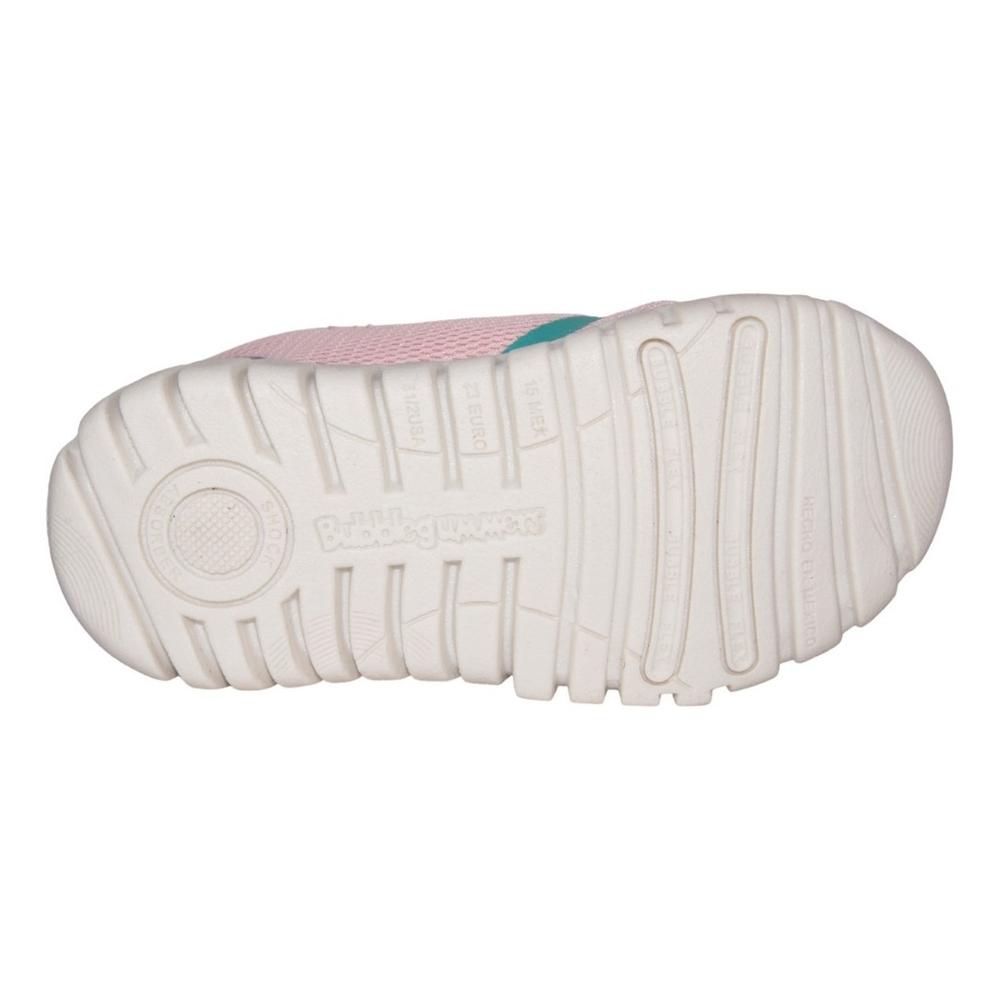 Foto 6 pulgar | Tenis Bubble Gummers Choclo Moda Limit Rosa Menta 13-19 Rosa Claro