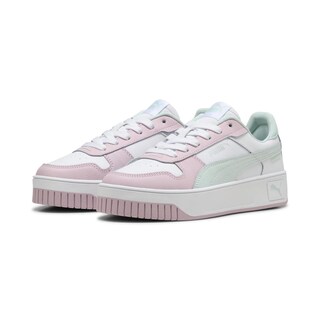 Foto 3 | Tenis Puma Casual Carina Street Para Niña Rosa Claro