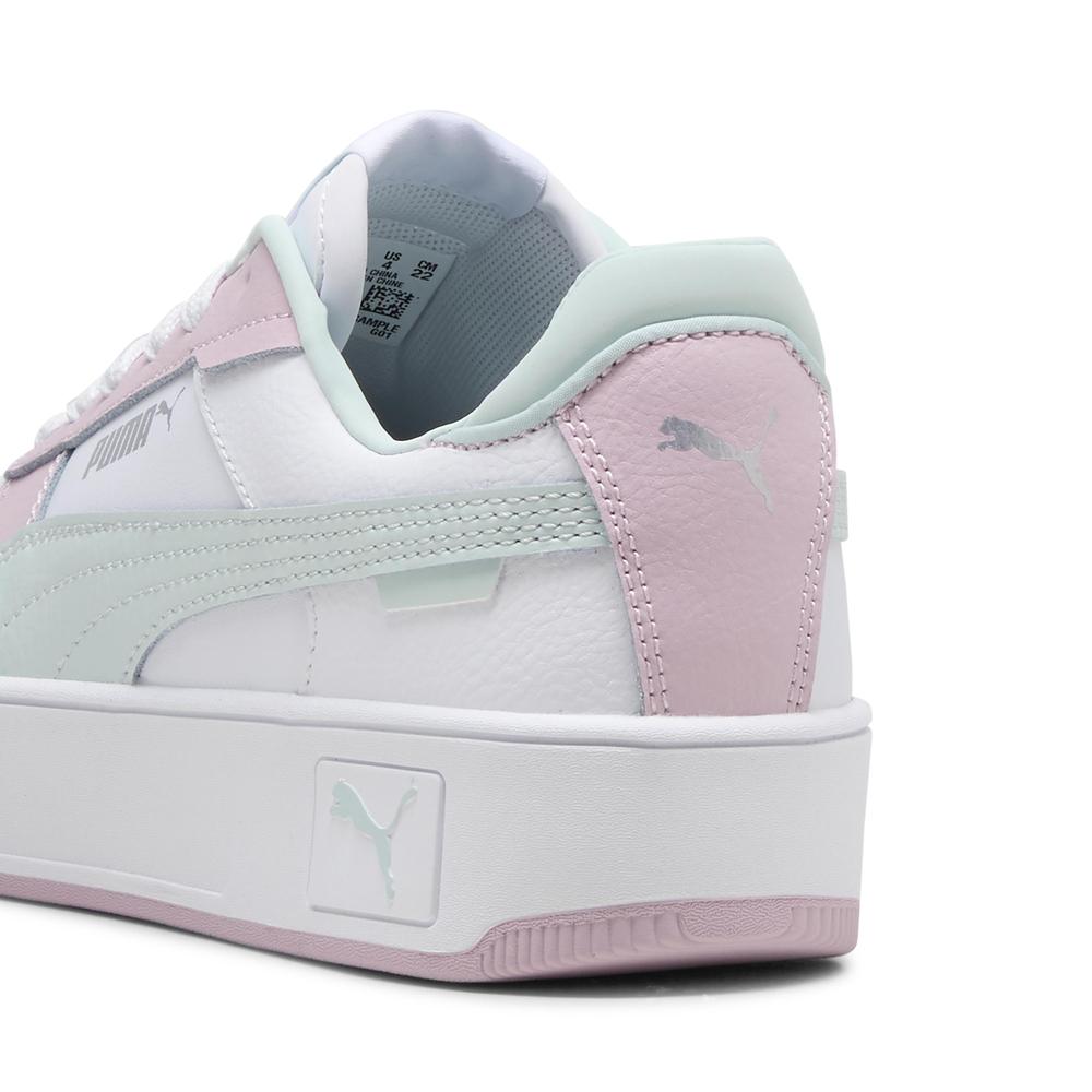 Foto 6 pulgar | Tenis Puma Casual Carina Street Para Niña Rosa Claro