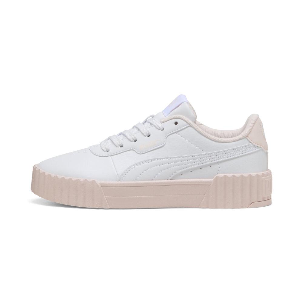 Tenis Puma Carina 3.0 Cutie Jr. Para Niña Rosa Claro
