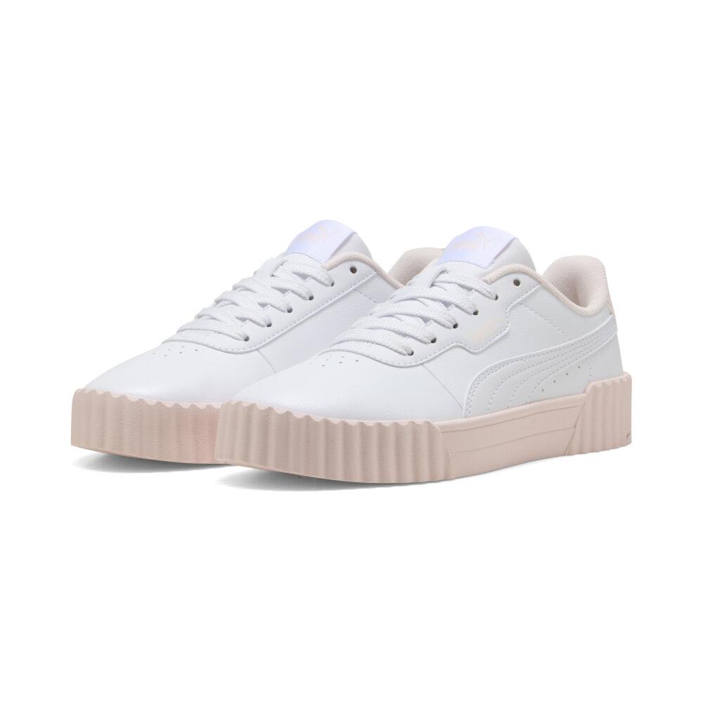 Foto 4 pulgar | Tenis Puma Carina 3.0 Cutie Jr. Para Niña Beige
