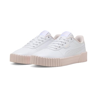 Foto 3 | Tenis Puma Carina 3.0 Cutie Jr. Para Niña Beige