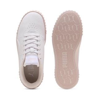 Foto 6 | Tenis Puma Carina 3.0 Cutie Jr. Para Niña Beige