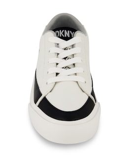 Foto 3 | Tenis Dkny Hannah Marley Juveniles Color Blanco Con Negro