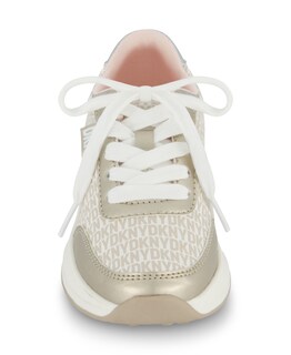Foto 3 | Tenis Dkny Alex Aliza Juveniles Blanco Con Dorado