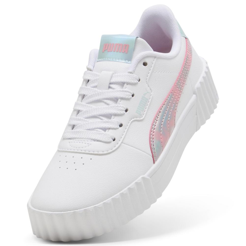 Foto 5 pulgar | Tenis Puma Carina 3.0 Space Belle Jr. Para Niña Rosa Claro