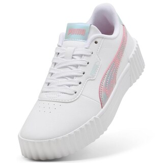Foto 4 | Tenis Puma Carina 3.0 Space Belle Jr. Para Niña Rosa Claro