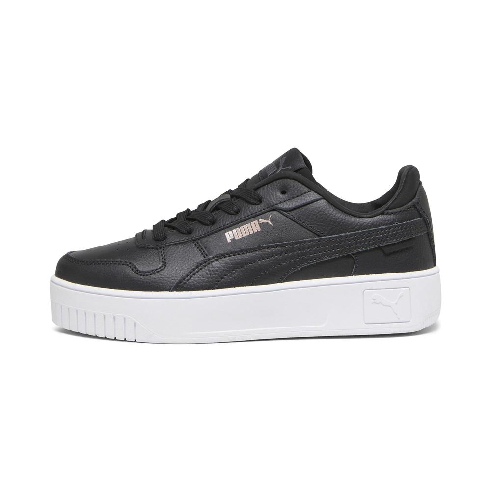Foto 2 pulgar | Tenis Puma Casual Carina Street Para Niña Negro