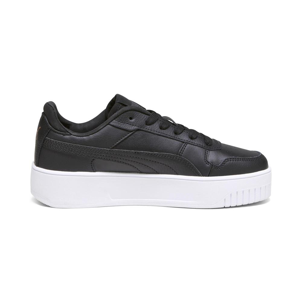 Foto 3 pulgar | Tenis Puma Casual Carina Street Para Niña Negro