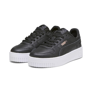 Foto 3 | Tenis Puma Casual Carina Street Para Niña Negro
