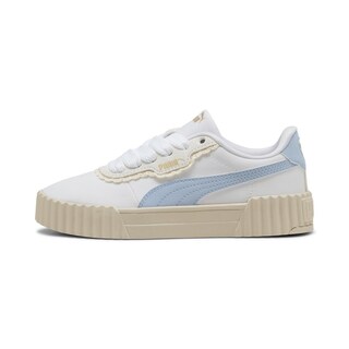 Foto 1 | Tenis Puma Carina 3.0 Memoires Jr. Para Niña Azul Cielo