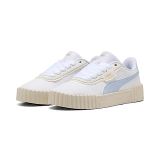 Foto 3 | Tenis Puma Carina 3.0 Memoires Jr. Para Niña Azul Cielo
