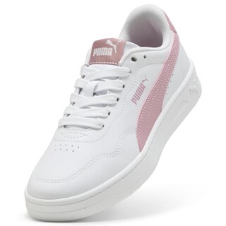 Foto 4 | Tenis Puma Court Lally Jr. Para Niña Rosa Claro