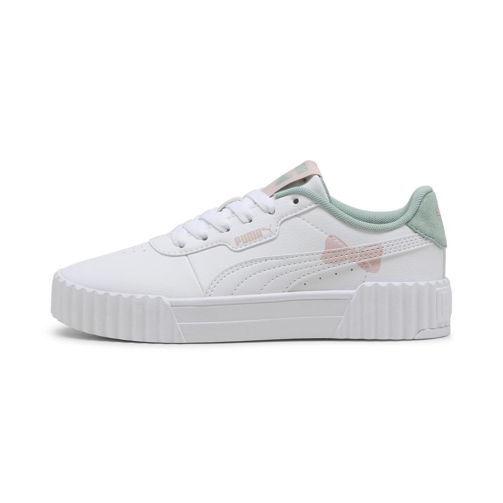 Tenis Puma Carina 3.0 Girly Jr. Para Niña Turquesa