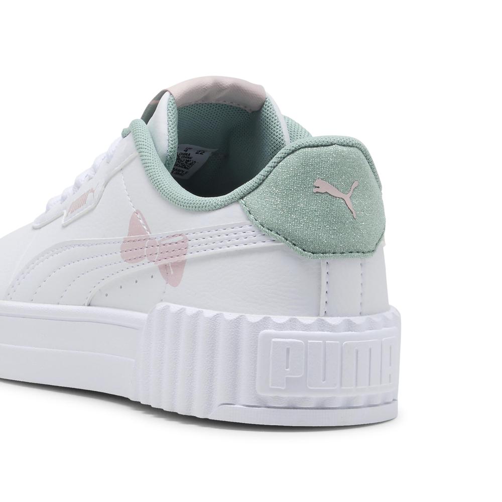 Foto 6 pulgar | Tenis Puma Carina 3.0 Girly Jr. Para Niña Turquesa