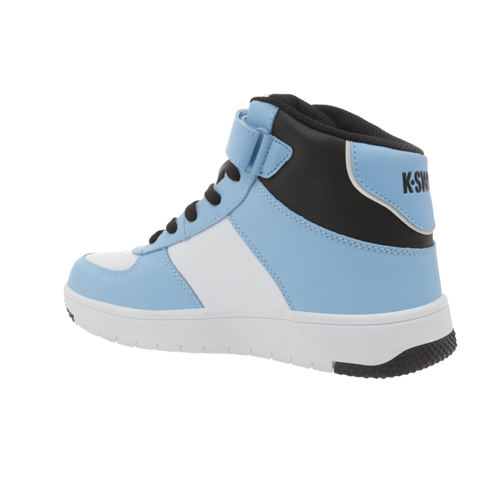 Foto 3 | Tenis Casual K-swiss Salt Mid Jr Color Azul/blanco/negro