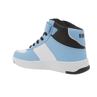 Foto 3 | Tenis Casual K-swiss Salt Mid Jr Color Azul/blanco/negro