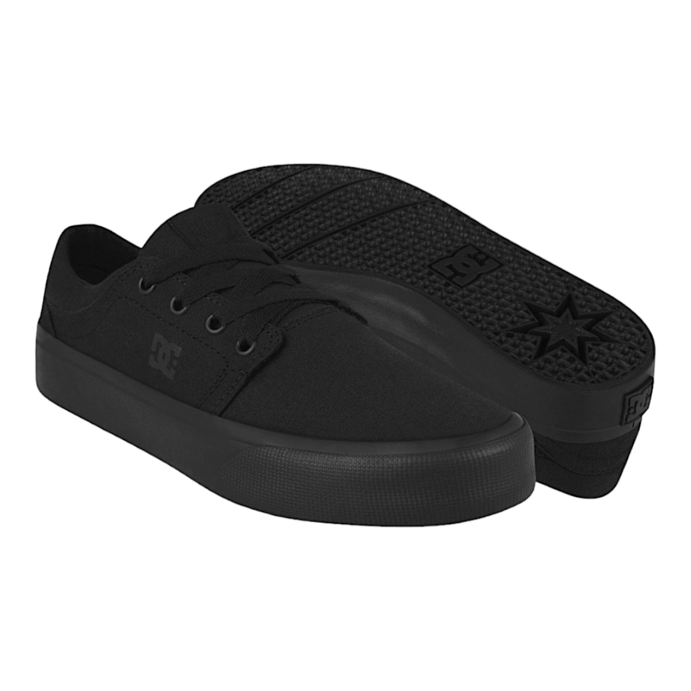 Tenis DC Shoes Trase TX Negros para Niño y Niña