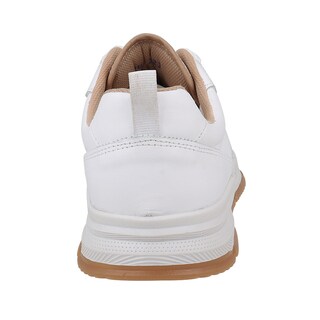 Foto 4 | Tenis Deportivo De Piel Escolar Dominiq 2923 Color Blanco/beige Unisex