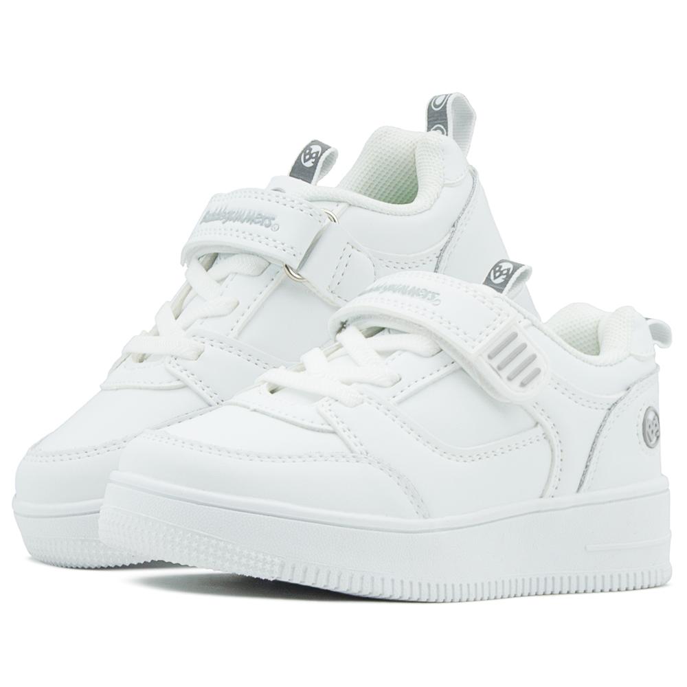 Foto 2 pulgar | Tenis Escolar Blanco Choclo Velcro Bubble Gummers Pencil 17- Blanco