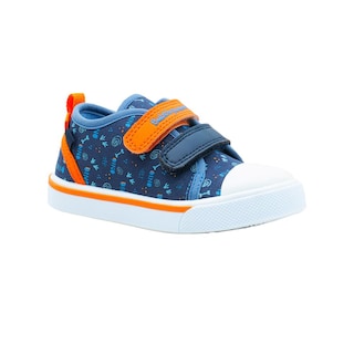 Foto 1 | Tenis Para Niño Bubble Gummers Whitney Marino Naranja Azul Marino