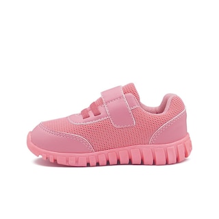 Foto 2 | Tenis Para Niña Bubble Gummers Hit Coral Textil Transpirable Rosa Claro