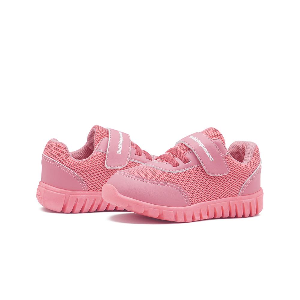 Foto 5 | Tenis Para Niña Bubble Gummers Hit Coral Textil Transpirable Rosa Claro