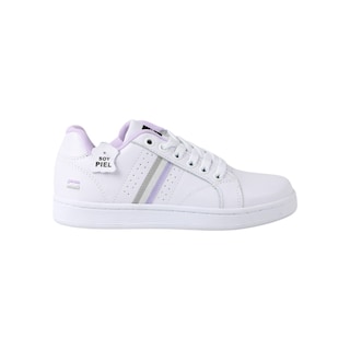 Foto 3 | Tenis Escolar Casual Mujer Hgros 075 Blanco