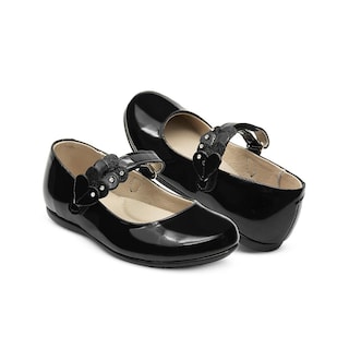 Foto 7 | Balerina Niña Karsten Escolar Charol Negro Velcro Negro